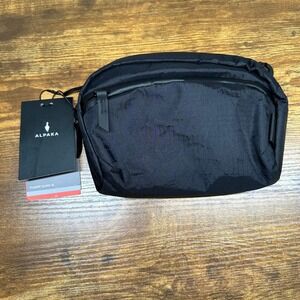 Alpaka Flight Sling 1L Black X-Pac VX07 Ripstop Weather Resistant Crossbody Bag